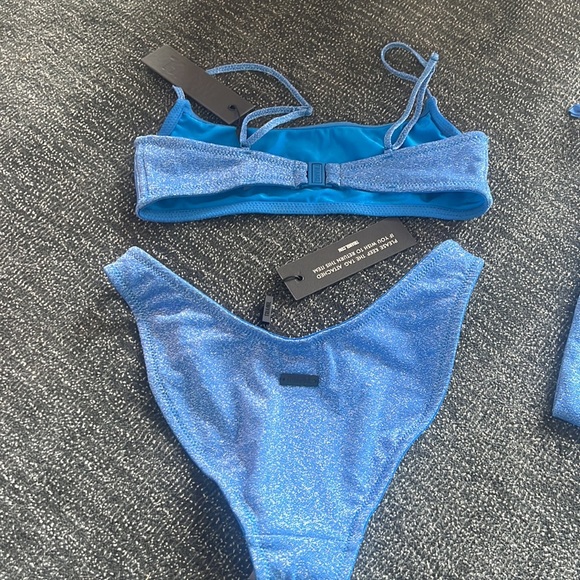 TRIANGL Mica marine sparkle.  XXS. Brand new never worn. - Picture 2 of 9